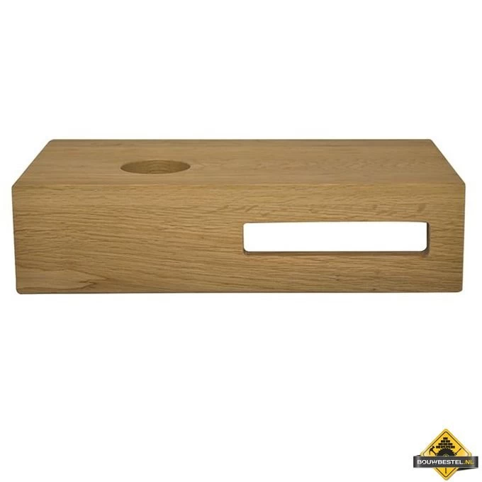 Wiesbaden Oak Planchet 40x21x10cm Links - Afbeelding 2
