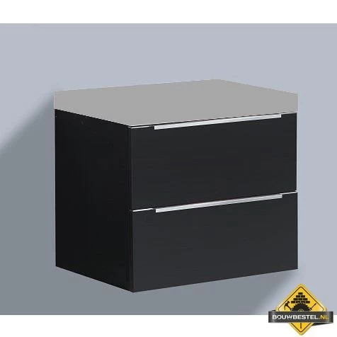 Onderkast Senza 60 Cm Hoogglans Antraciet