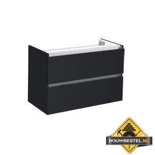Onderkast Trend 80 Cm Hoogglans Antraciet