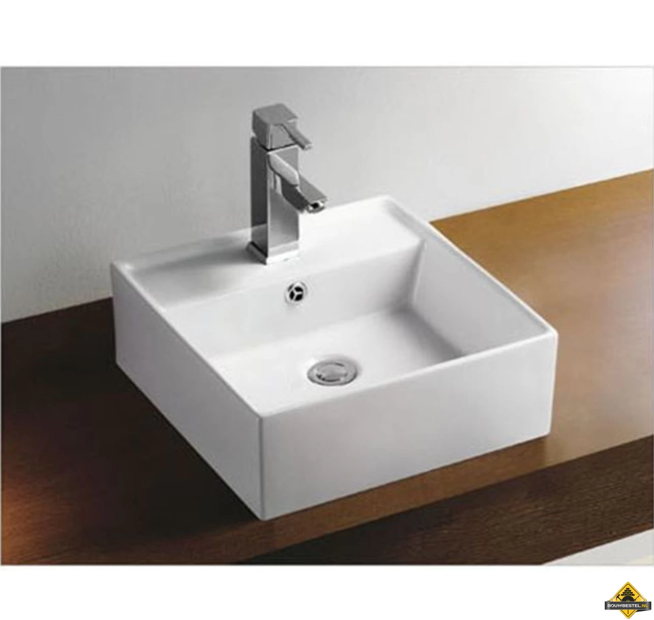 Larx Wastafel 41 X 41 Cm Wit