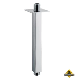 Wiesbaden Luxe Douche-arm Vierkant Plafondbevestiging 20cm Chroom
