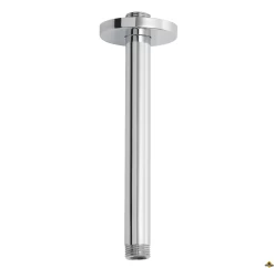 Wiesbaden Luxe Douche-arm Rond Plafondbevestiging 20cm Chroom