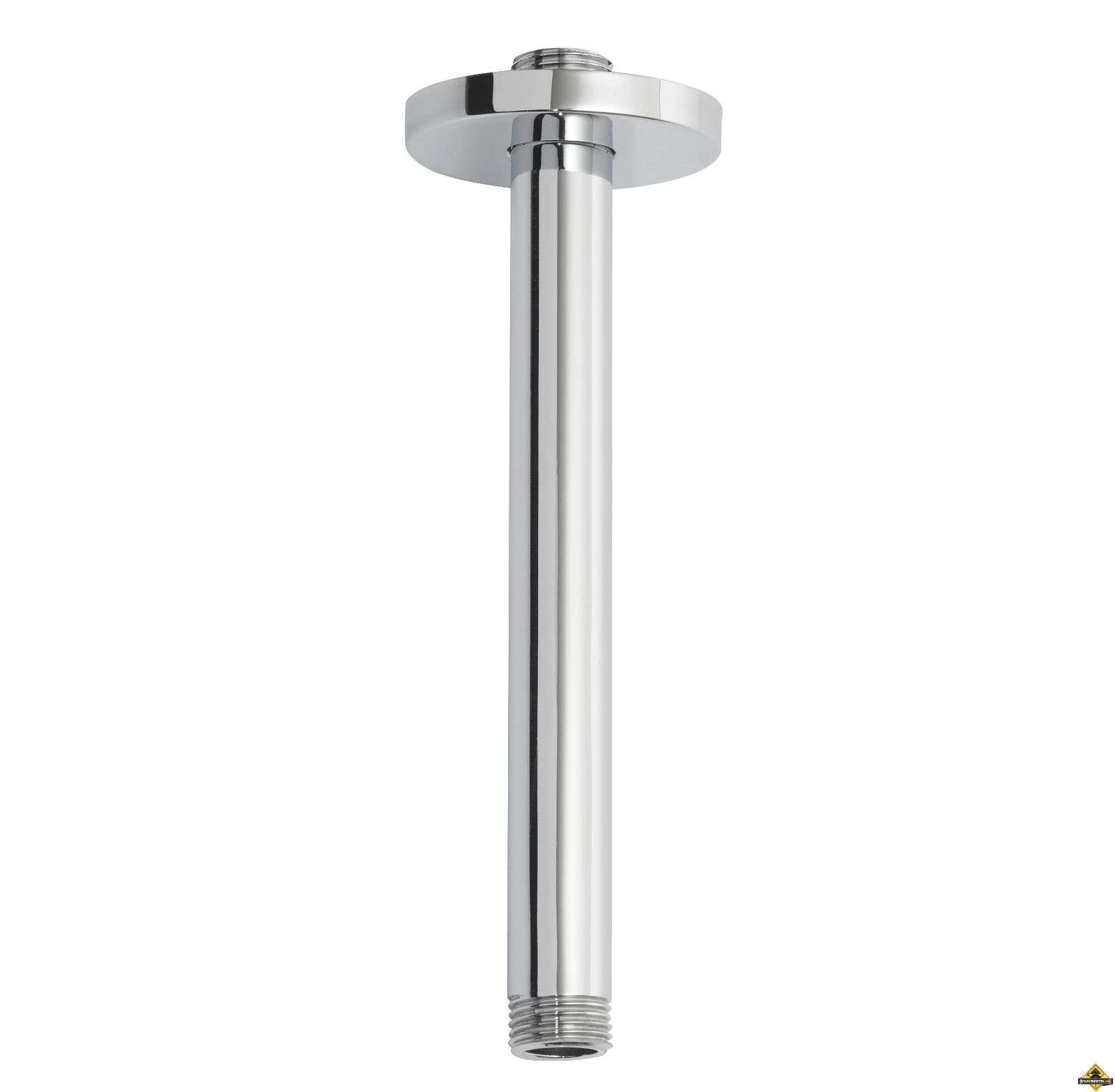 Wiesbaden Luxe Douche-arm Rond Plafondbevestiging 20cm Chroom