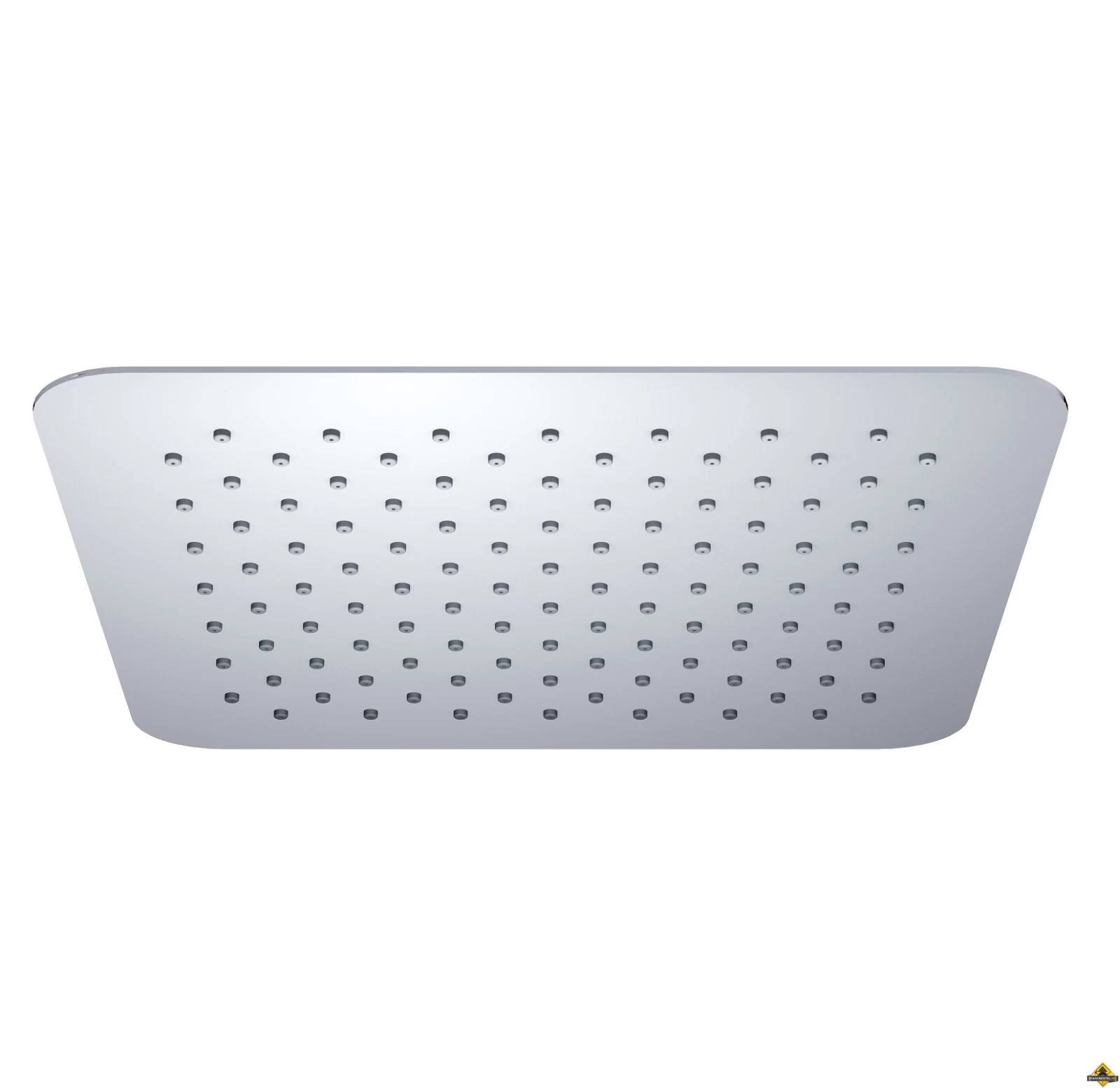 Wiesbaden UFO Luxe Douchekop Vierkant 400mm Ultra Plat Chroom