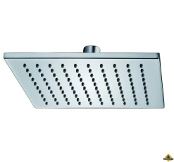 Wiesbaden Luxe Messing Hoofddouche Vierkant 300mmx8mm Chroom