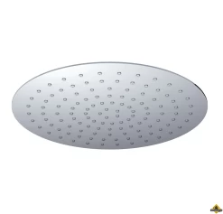 Wiesbaden UFO Luxe Platte Douchekop Rond 400mm Ultra Plat Chroom