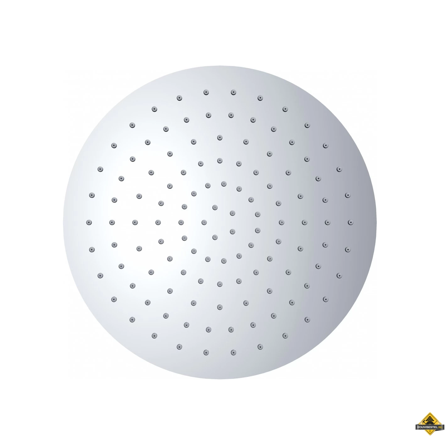 Wiesbaden UFO Luxe Hoofddouche Rond 300mm Ultra Plat Chroom - Afbeelding 2