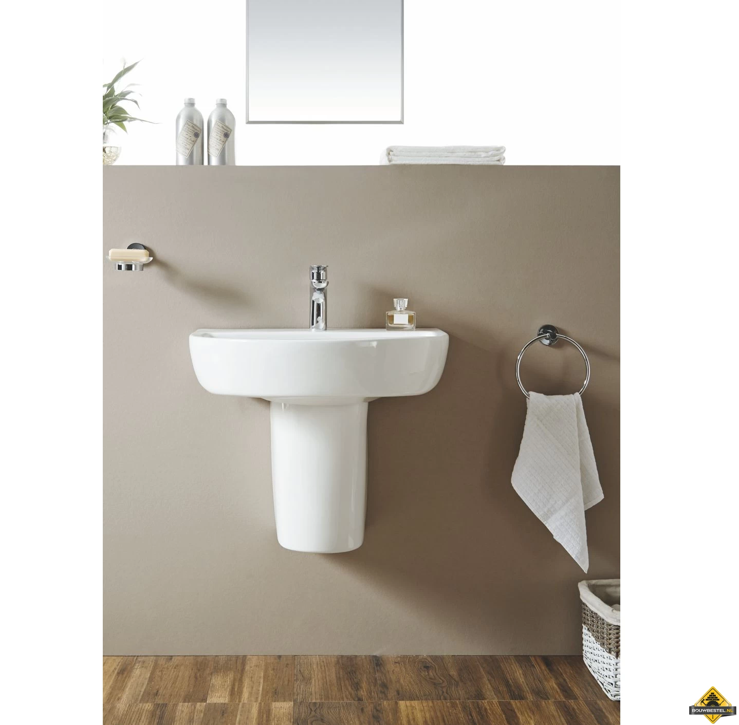 Fold Wastafel 60 X 45 Cm Wit