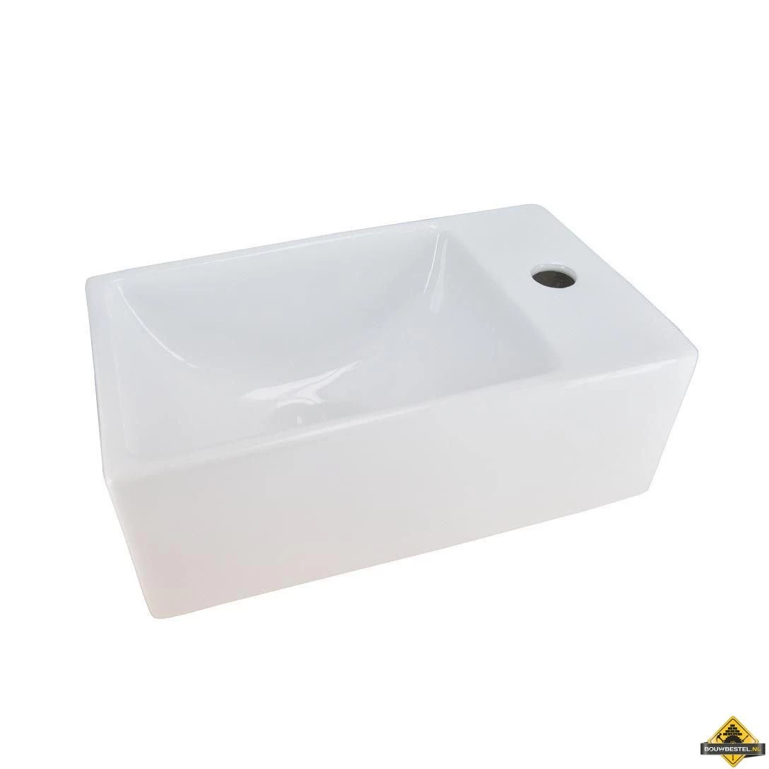 Wiesbaden Rhea XXS Fontein 30.5 X 18 Cm Wit Rechts