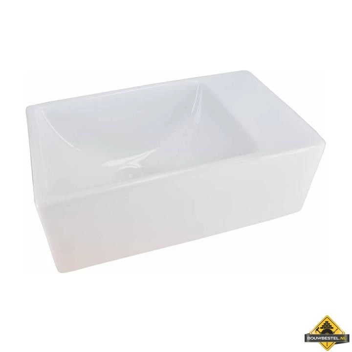 Wiesbaden Rhea XXS Fontein 30.5x18 Cm Zonder Kraangat Wit