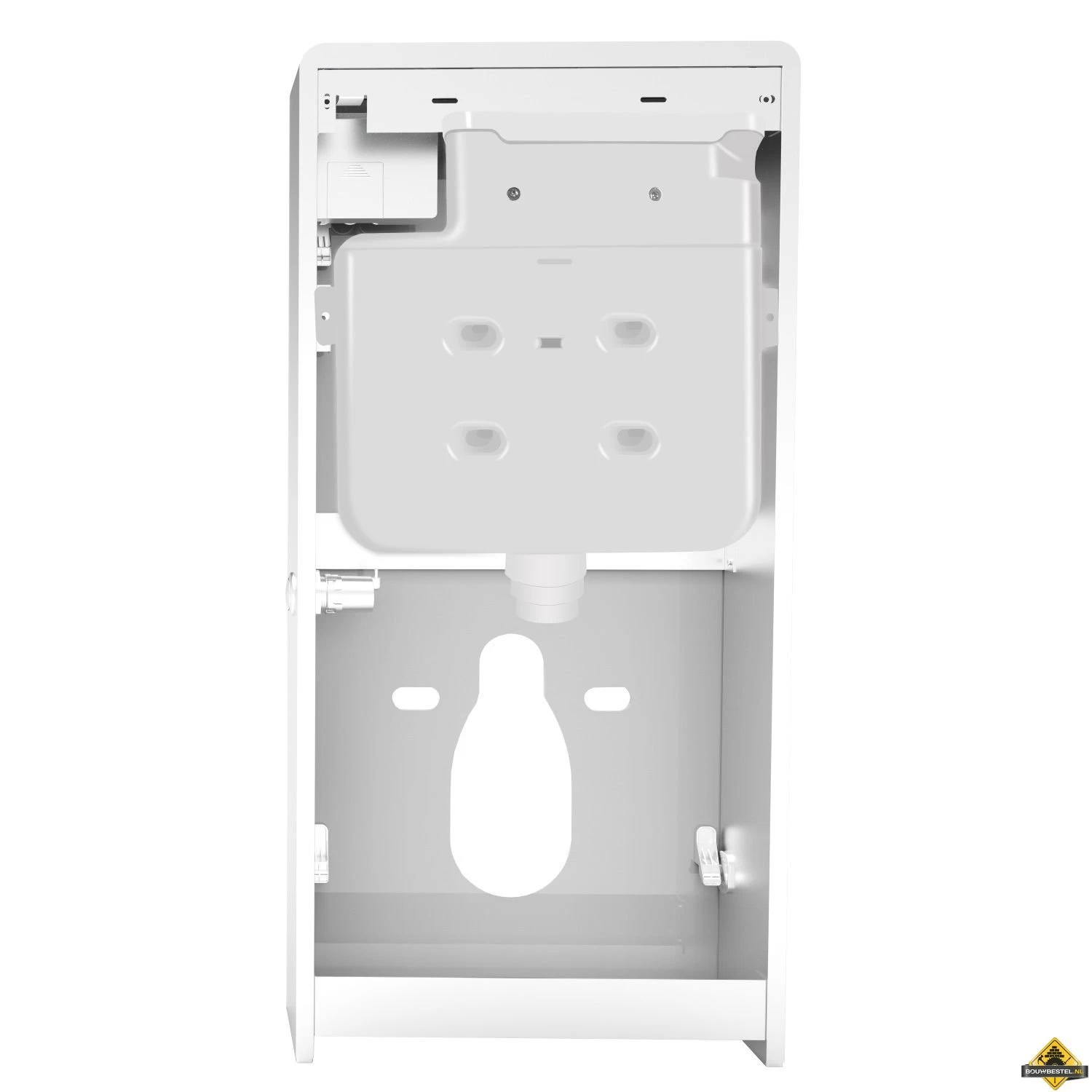 Wiesbaden Sensor Voorzetreservoir Met Ombouw | Zwart - Afbeelding 3