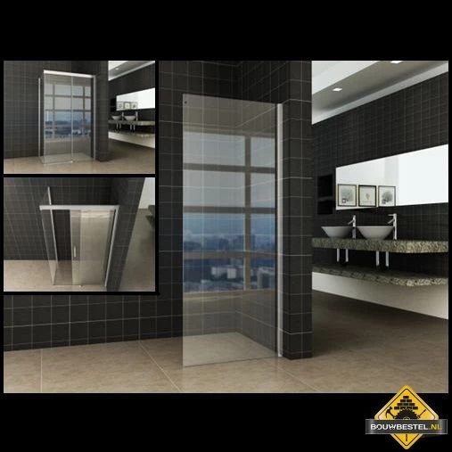 Wiesbaden Side Zijwand Voor Softclose 2.0 Schuifdeur 100 Cm 8 Mm Nano