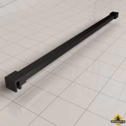 Wiesbaden Slim Stabilisatiestang 120 Cm Mat Zwart