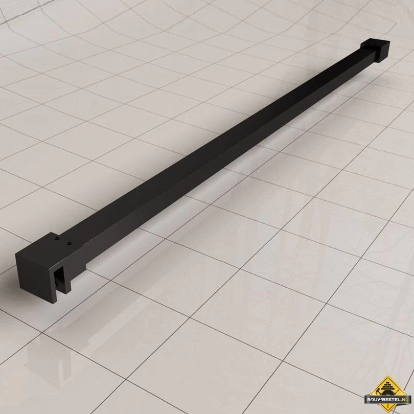 Wiesbaden Slim Stabilisatiestang 120 Cm Mat Zwart