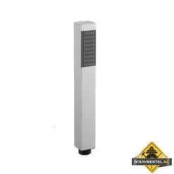 Staafhanddouche Chroom Vierkant