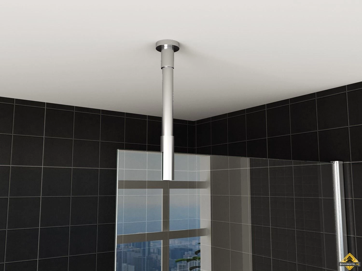 Wiesbaden Ceiling Stabilisatiestang Naar Het Plafond 100 Cm