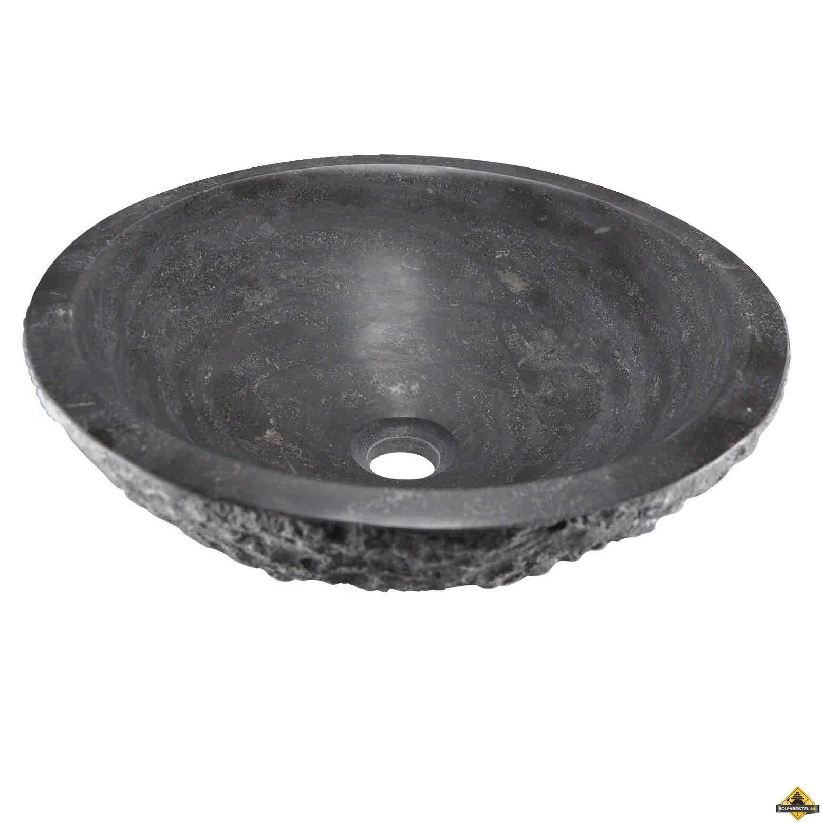 Wiesbaden Hamerslag Hardstenen Opzet-kom Rond 42x14