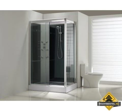 Sunshine Links Complete Douchecabine 120x90x218 Alu 5mm Glas