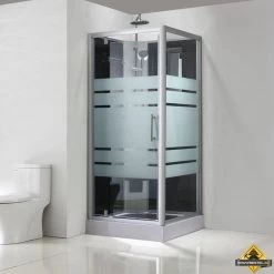 Thermo Complete Douchecabine 80x80x218 Alu 5mm Glas