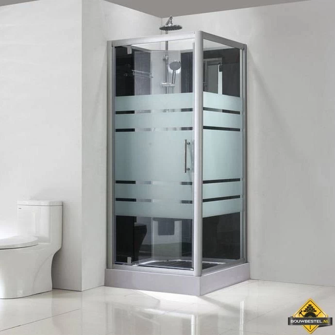 Thermo Complete Douchecabine 80x80x218 Alu 5mm Glas