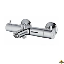 Thermostatische Badmengkraan Rond Chroom