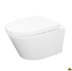 Wiesbaden Vesta Rimless Wandcloset 52cm Met Soft-close Zitting Wit