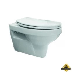 One Pack Trevi Rimless Wandcloset Met Zitting Diepspoel Wit