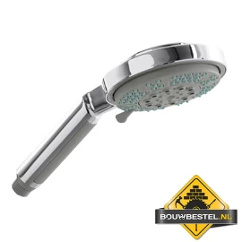 Triton Handdoucheset 10cm Chroom Compleet Met Slang/ophanging - Afbeelding 2