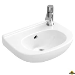 Villeroy & Boch O.Novo Fontein 36x27,5cm Kraangat Rechts Wit