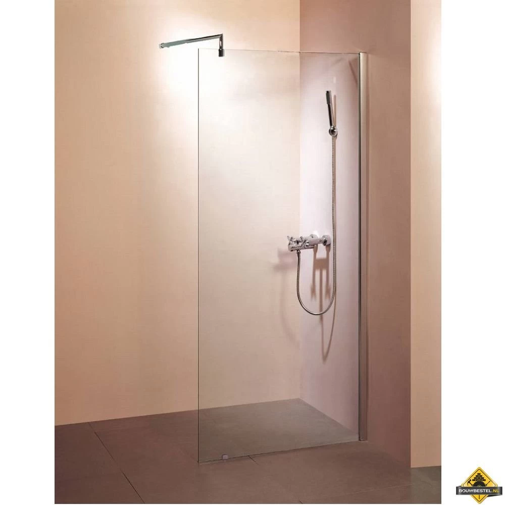 Walk In Douchewand 10 Mm Met Profiel 95 Cm