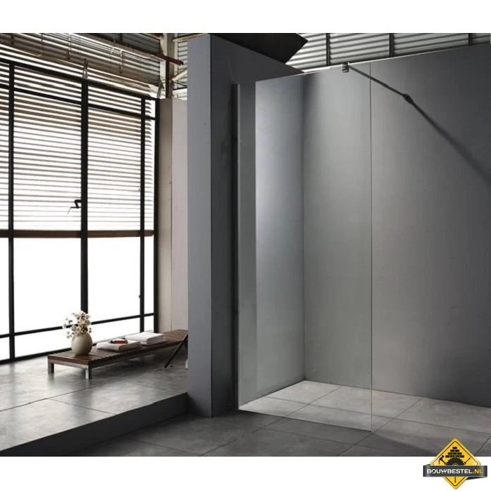 Walk In Douchewand Nano 8 Mm Met Profiel 90 Cm