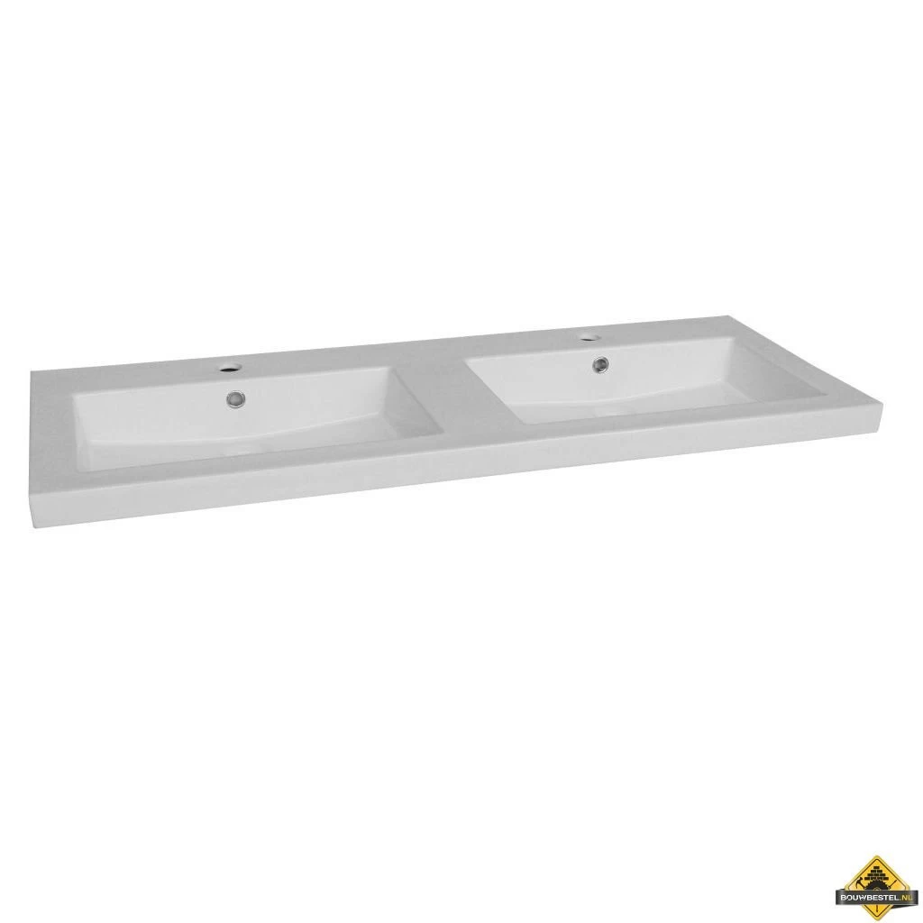 Wasblad Trend Keramiek 120 Cm Zonder Kraangat