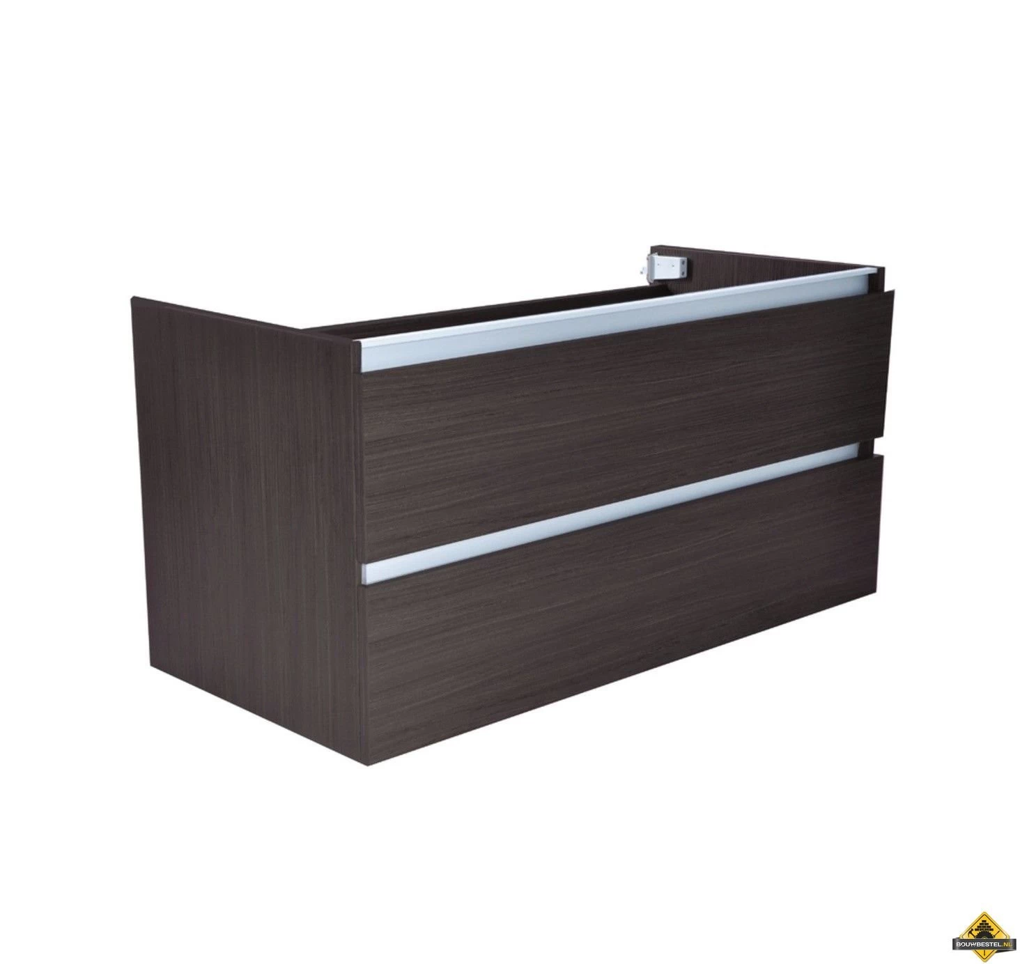 Wiesbaden Vision Losse Onderkast Met 2 Laden 100x46 Cm Houtnerf Grijs