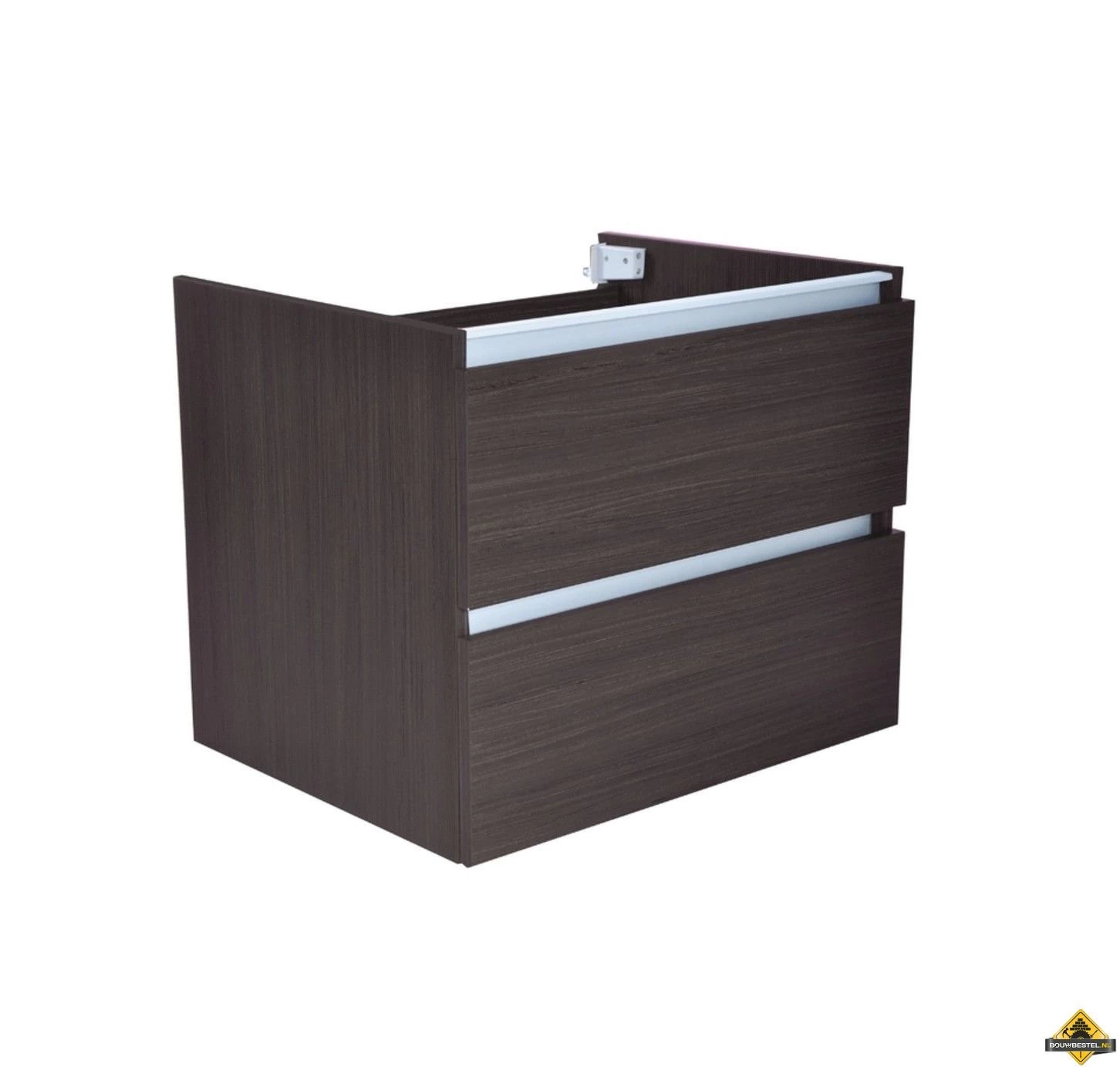 Wiesbaden Vision Losse Onderkast Met 2 Laden 60x46 Cm Houtnerf Grijs
