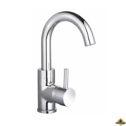 Wastafelmengkraan Largo Met Draaibare Uitloop Chroom