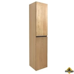 Wiesbaden Vision OAK - Eiken Kolomkast 2 Deuren 160x35x35 Cm