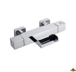 Wiesbaden Rombo Thermoststische Badmengkraan Waterval