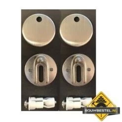 Bevestigingset Tbv Flatline 2.0 Zitting RVS