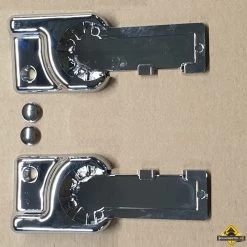 Wiesbaden Chroom Bodemplaat Voor Profiel Swingdeur