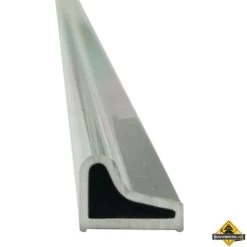 Wiesbaden Chroom Bodemstrip Waterkering 1/4 Rond Enkele Deur 90cm