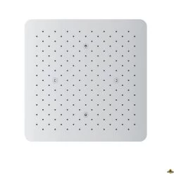 Wiesbaden UFO Inbouw-hoofddouche Plafond Vierkant 50x50x2cm Chroom