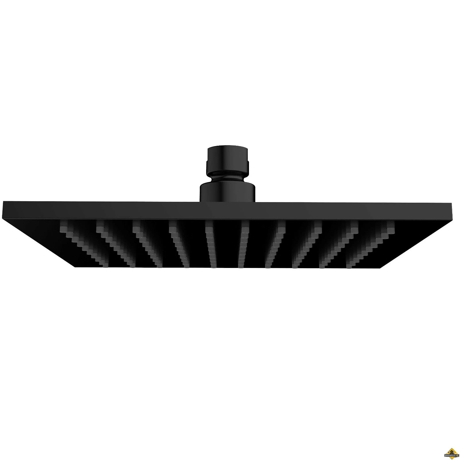 Wiesbaden Luxe Messing Hoofddouche Vierkant 300mmx8mm Zwart