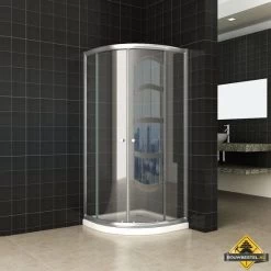 Eco 1/4 Ronde Douchecabine 5mm 900x900x1900 Helder Glas