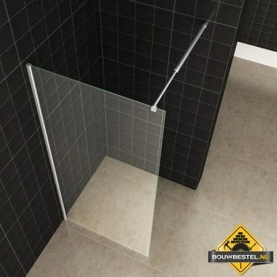 Eco Zijwand Voor Eco Nisdeur 800x1950 6mm - Afbeelding 2