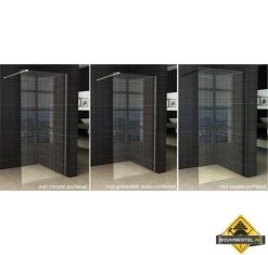 Wiesbaden Slim Glasplaat Helder 600x2000 8mm Nano