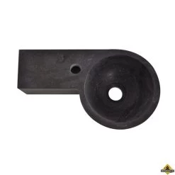 Wiesbaden Hardstenen Rond Fonteintje Links 40x23x10