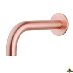 Wiesbaden Inbouw-uitloop Rond 20cm 1/2'' | Geborsteld Koper