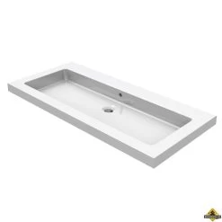 Wiesbaden Keramische Meubelwastafel 100x46 Zonder Kraangat