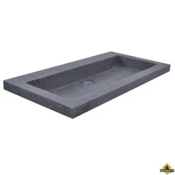 Wiesbaden B-Stone Wastafel 80x46cm Zonder Kraangat
