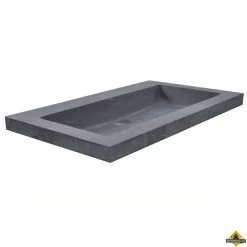 Wiesbaden B-Stone Wastafel 60x46cm Zonder Kraangat